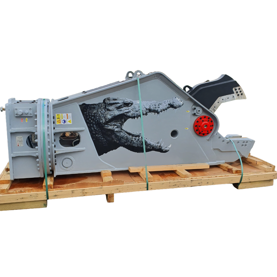 Stahlschere 1 Schwarz-Baumaschinen-Schrottschere-Mieten-2